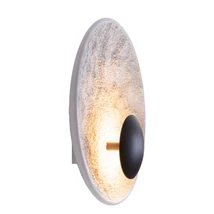 Aplica de perete Maxlight OYAKA ghips, metal, alb, negru, LED, 3000K, 5W, 300lm - W0325