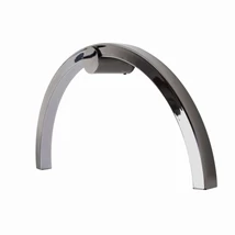 Aplica de perete Maxlight ARC metal, negru lucios, LED, 3000K, 16W, 1280lm, IP44 - W0335