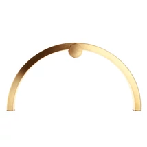 Aplica de perete Maxlight ARC metal, auriu, LED, 3000K, 16W, 1280lm, IP44 - W0336