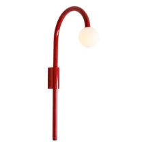 Aplica de perete Maxlight ENIGMA metal, sticla, rosu, alb, LED, 3000K, 2W, 176lm - W0344