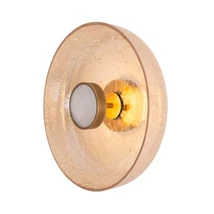 Aplica de perete Maxlight SIGNATURE metal, sticla, alama, alb, LED, 3000K, 9W, 855lm - W0353