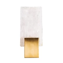 Veioza Maxlight VETRO metal, sticla, auriu, transparent, LED, 3W, 240lm, 3000K - W0360