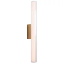 Aplica de perete Maxlight FAYETTE metal, sticla, auriu, transparent, LED, 12W, 780lm, 3000K, IP44 - W0366
