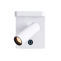 Aplica de perete Maxlight LOFER metal, alb, LED, 7W, 364lm, 3000K - W0373