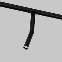 Spot sina monofazata Maytoni FOCUS DUAL metal, negru, LED, 6W, 3000K, 400 Lm - TR142-1-6W3K-B