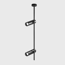 Plafoniera Maytoni ELTI aluminiu negru 2x GU10 - C021CL-02B
