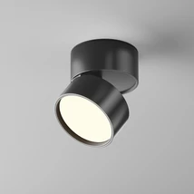 Plafoniera Maytoni ONDA metal, negru, LED, 12W, 3000K, 780 Lm - C024CL-12W3K-B-1