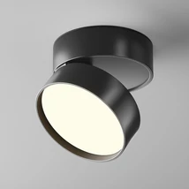 Plafoniera Maytoni ONDA metal, negru, LED, 18W, 3000K, 1370 Lm - C024CL-18W3K-B-1