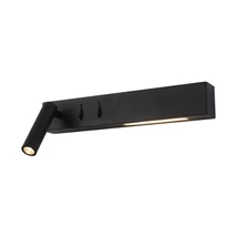 Aplica de perete Maytoni Comodo metal, negru, LED, 3000K, 8W, 500lm - C031WL-L8B3K