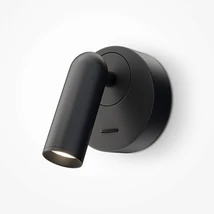 Aplica de perete Maytoni MIRAX metal negru 1x LED - C038WL-L3B3K