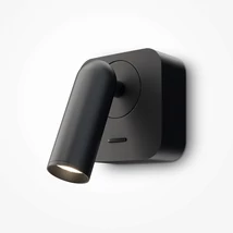 Aplica de perete Maytoni MIRAX metal negru 1x LED - C039WL-L3B3K