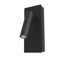 Aplica de perete Maytoni Mirax metal, negru, LED, 3000K, 3W, 250lm - C041WL-L3B3K