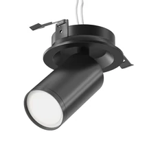 Spot incastrabil Maytoni FOCUS S metal, negru, GU10 - C048CL-U-1B
