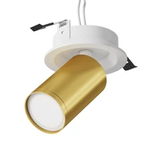 Spot incastrabil Maytoni FOCUS S metal, auriu, alb, GU10 - C048CL-U-1WMG