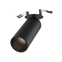 Spot incastrabil Maytoni FOCUS metal, negru, LED, 4000K, 12W, 1020lm - C053CL-L12W4K-W-B