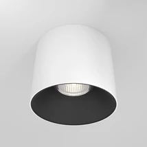 Plafoniera Maytoni Alfa LED metal, alb, negru, LED, 3000K, 15W, 1200lm - C064CL-01-15W3K-RD-WB