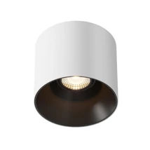 Plafoniera Maytoni ALFA metal, plastic, alb, negru, LED, 3000K, 25W, 2000lm - C064CL-01-25W3K-D-RD-WB