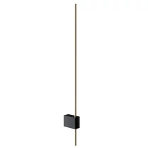 Aplica de perete Maytoni Pars metal, negru, auriu, LED, 3000K, 6W, 500lm - C070WL-L6GB3K