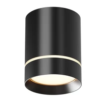 Plafoniera Maytoni Orlo metal, negru, LED, 3000K, 9W, 250lm - C085CL-9W3K-B