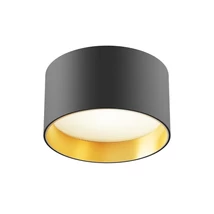 Plafoniera Maytoni VEGA metal, negru, auriu, LED, 3000K, 12W, 890lm - C089CL-12W3K-BMG