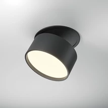 Spot incastrabil Maytoni ONDA metal, negru, LED, 12W, 640 Lm - DL024-12W-DTW-B