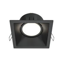 Spot incastrabil Maytoni DOT metal, negru, GU10 - DL029-2-01B