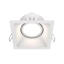 Spot incastrabil Maytoni DOT metal, alb, GU10 - DL029-2-01W