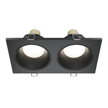 Spot incastrabil Maytoni ZOOM metal, negru, GU10 - DL033-2-02B