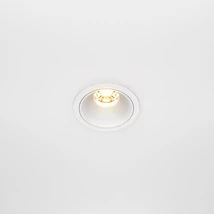 Spot incastrabil Maytoni ALFA metal, alb, LED, 10W, 2700K, 500Lm - DL043-01-10W2.7K-RD-W-DE