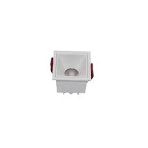 Spot incastrabil Maytoni Alfa LED metal, plastic, alb, LED, 4000K, 10W, 550lm - DL043-01-10W4K-D-SQ-W