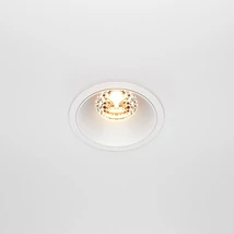 Spot incastrabil Maytoni ALFA metal, alb, LED, 15W, 2700K, 750Lm - DL043-01-15W2.7K-RD-W-DE