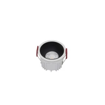 Spot incastrabil Maytoni Alfa LED metal, plastic, alb, negru, LED, 4000K, 15W, 1150lm - DL043-01-15W4K-D-RD-WB