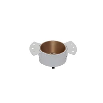 Spot incastrabil Maytoni Share metal, alb, auriu, GU10 - DL051-01-GU10-RD-WMG