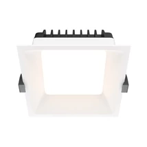 Spot incastrabil Maytoni OKNO metal, alb, LED, 3000K, 12W, 900lm - DL054-12W3K-W