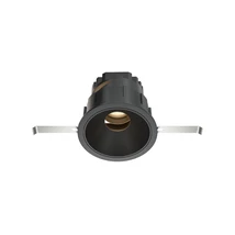 Spot incastrabil Maytoni WISE metal, plastic, negru, LED, 3000K, 10W, 570lm - DL057-10W3K-B