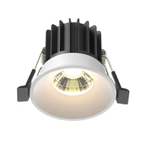 Spot incastrabil Maytoni ROUND metal, alb, LED, 3000K, 7W, 450lm - DL058-7W3K-W