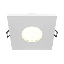 Spot incastrabil Maytoni Stark metal, alb, GU10 - DL083-01-GU10-SQ-W