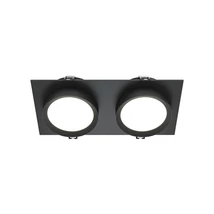Spot incastrabil Maytoni HOOP metal, plastic, negru, GX53 - DL086-02-GX53-SQ-B