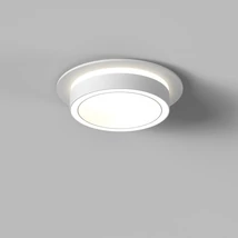 Spot incastrabil Maytoni ORLO metal, acril, alb, GX53 - DL087-GX53-RD-W