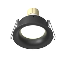 Spot incastrabil Maytoni SLIM metal, negru, GU10, IP65 - DL088-GU10-RD-B