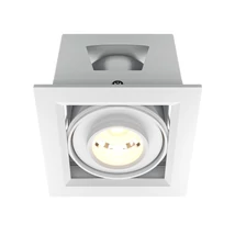 Spot incastrabil Maytoni METAL metal, alb, LED, 3000K, 10W, 750lm - DL093-01-10W3K-W