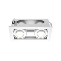 Spot incastrabil Maytoni METAL metal, alb, LED, 3000K, 20W, 1450lm - DL093-02-10W3K-W