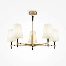 Candelabru Maytoni ZARAGOZA textil alb 5x E14 - H001CL-05BS
