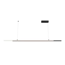 Pendul Maytoni Halo metal, negru, LED, 4000K, 48W, 2200lm - MOD005PL-L36BK