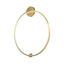 Aplica de perete Maytoni Halo metal, alama, LED, 4000K, 47W, 2300lm - MOD005WL-L46BSK1