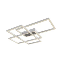 Plafoniera Maytoni RIDA metal, plastic, alb, LED, 3000K-4000K, 78W, 4300lm - MOD015CL-L80WK