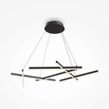Pendul Maytoni LINE aluminiu negru 1x LED - MOD016PL-L75B