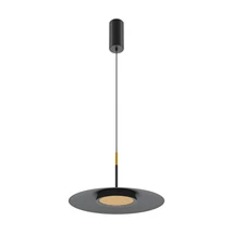 Pendul Maytoni EL metal, negru, LED, 3000K, 12W, 500lm - MOD041PL-L15B3K1