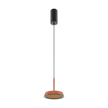 Pendul Maytoni EL metal, portocaliu, negru, LED, 3000K, 12W, 800lm - MOD041PL-L15TR3K