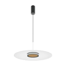 Pendul Maytoni EL metal, alb, negru, LED, 3000K, 12W, 800lm - MOD041PL-L15W3K1
